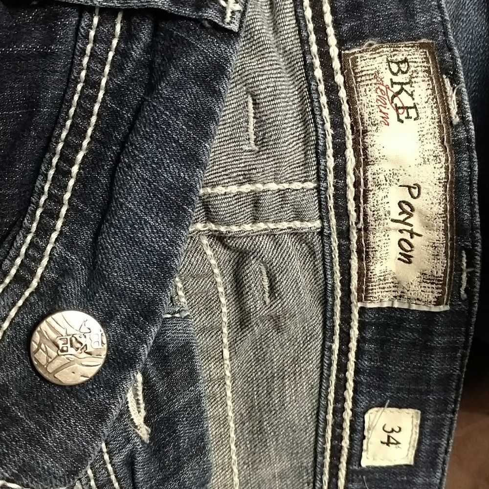 Bke denim capri size 34